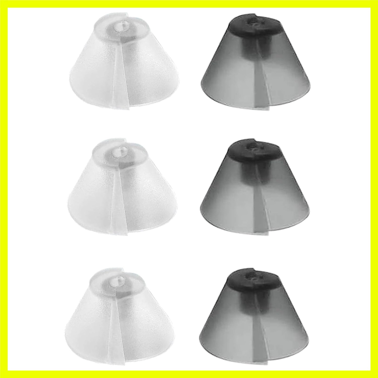6Counts-Resound Hearing Aid Domes Sure Fit Hearing Aids Tulip Domes for Stand…