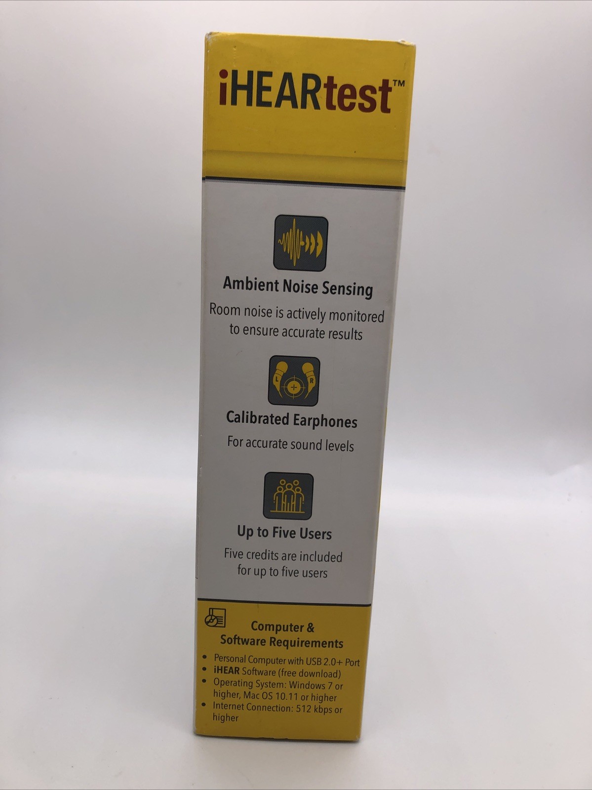 iHEARtest, FDA-Cleared Home Hearing Screener (new) Ref. 246
