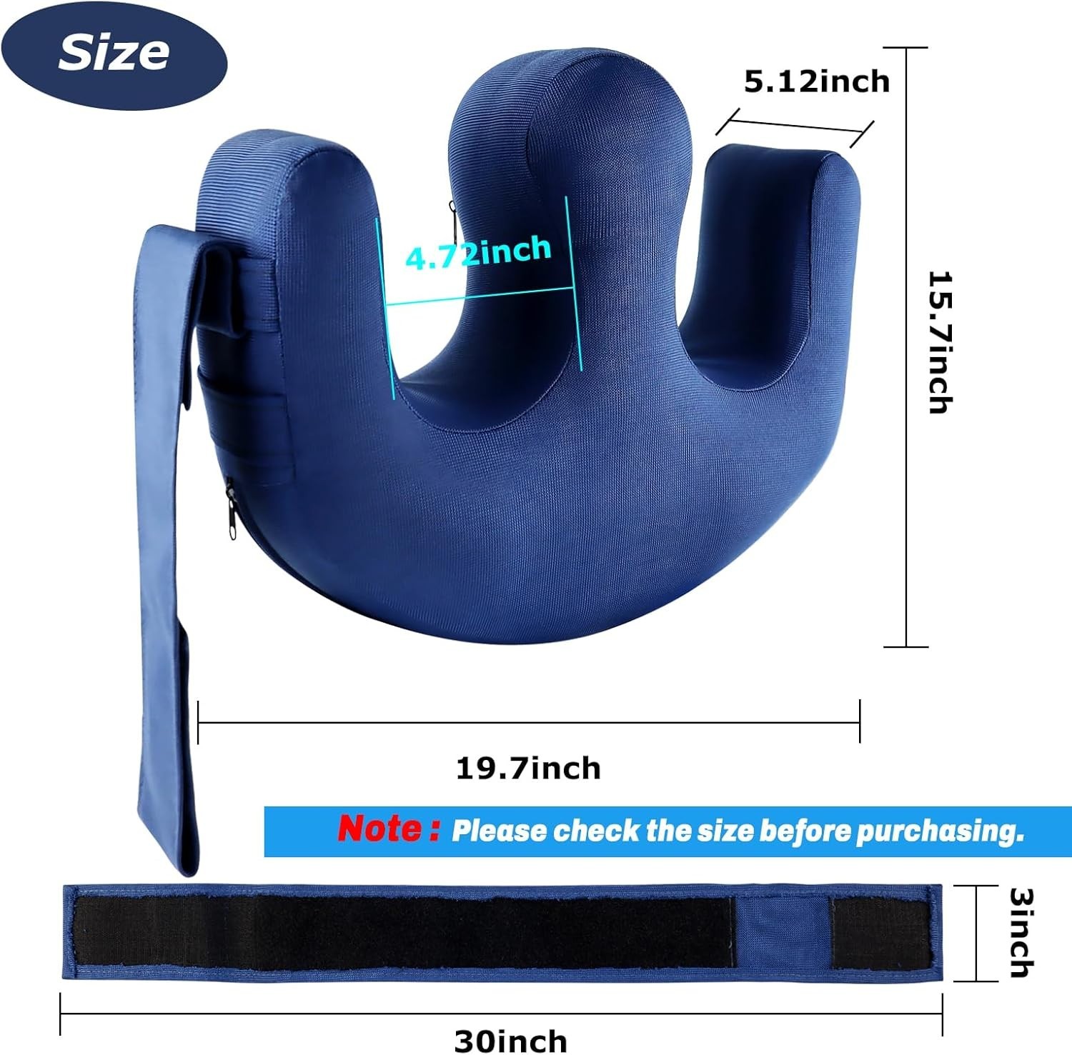 Bedridden Patient Turning Device and Bedroll Pillow for Elderly – Inflatable