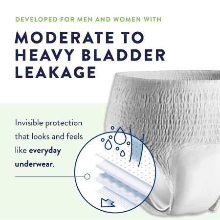 Prevail Underwear Lg Heavy Absorbency Pull On w/ Tear Away Seams