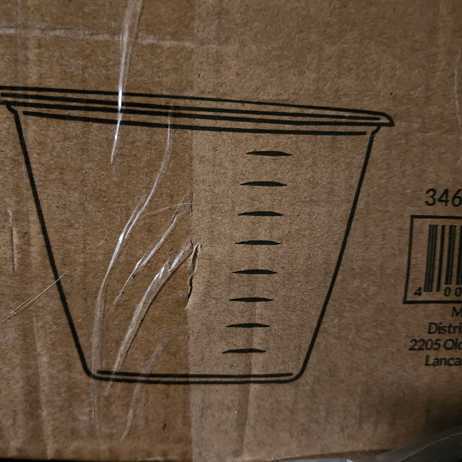 4- 1 Oz. Disposable Clear Plastic Medicine/ Sample Cup, 4-Packs of 100