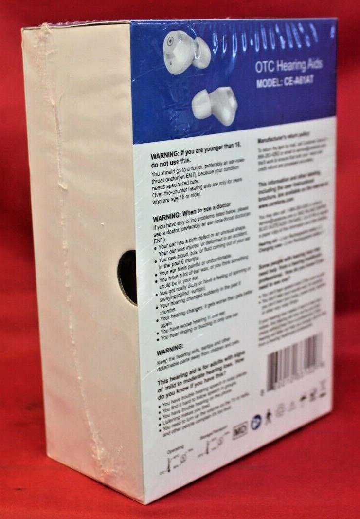 Ceretone Fusion OTC Hearing Aids (CE-A61AT) – NEW SEALED