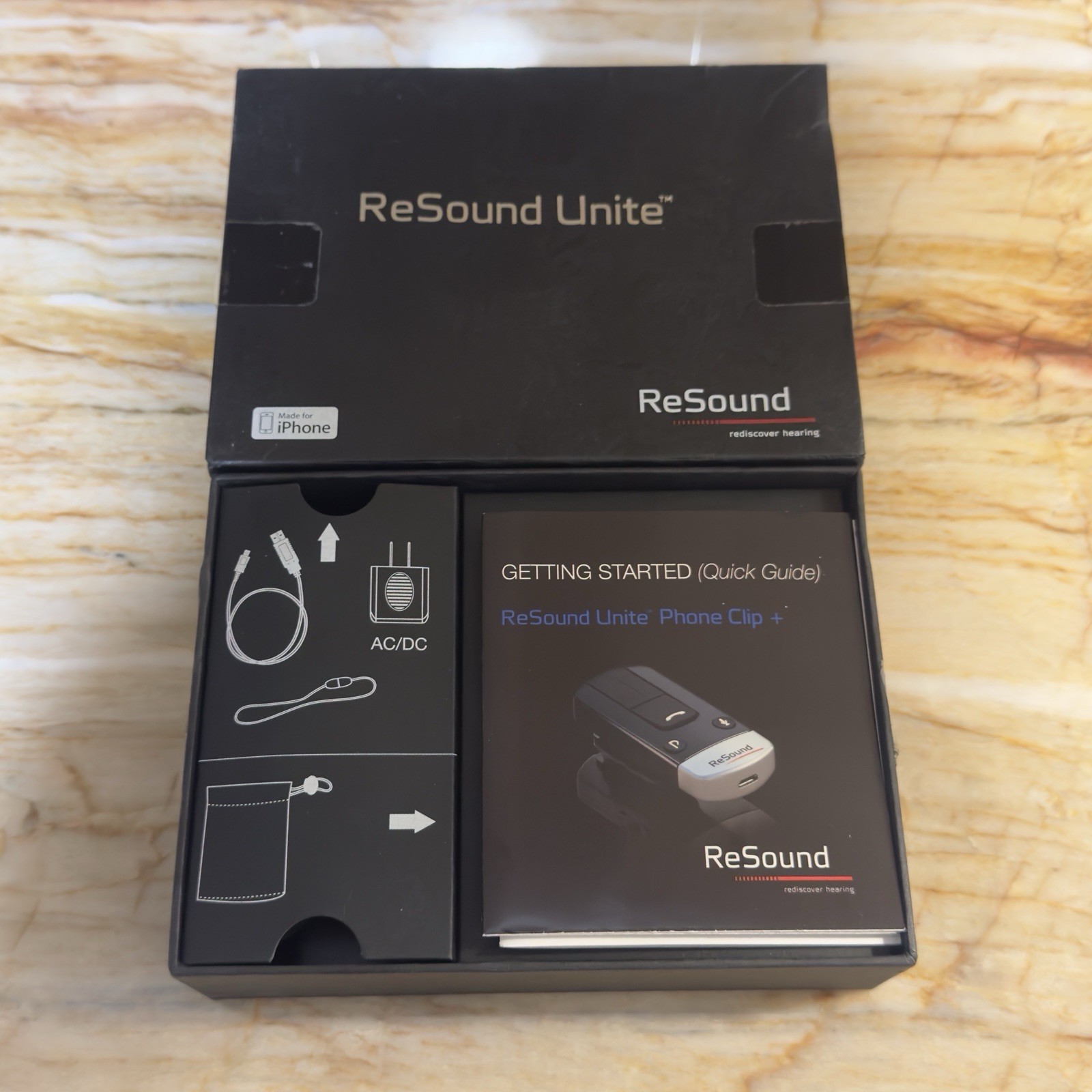 GN Hearing ReSound / Jabra Phone Clip Plus + Bluetooth Remote For Hearing Aids.