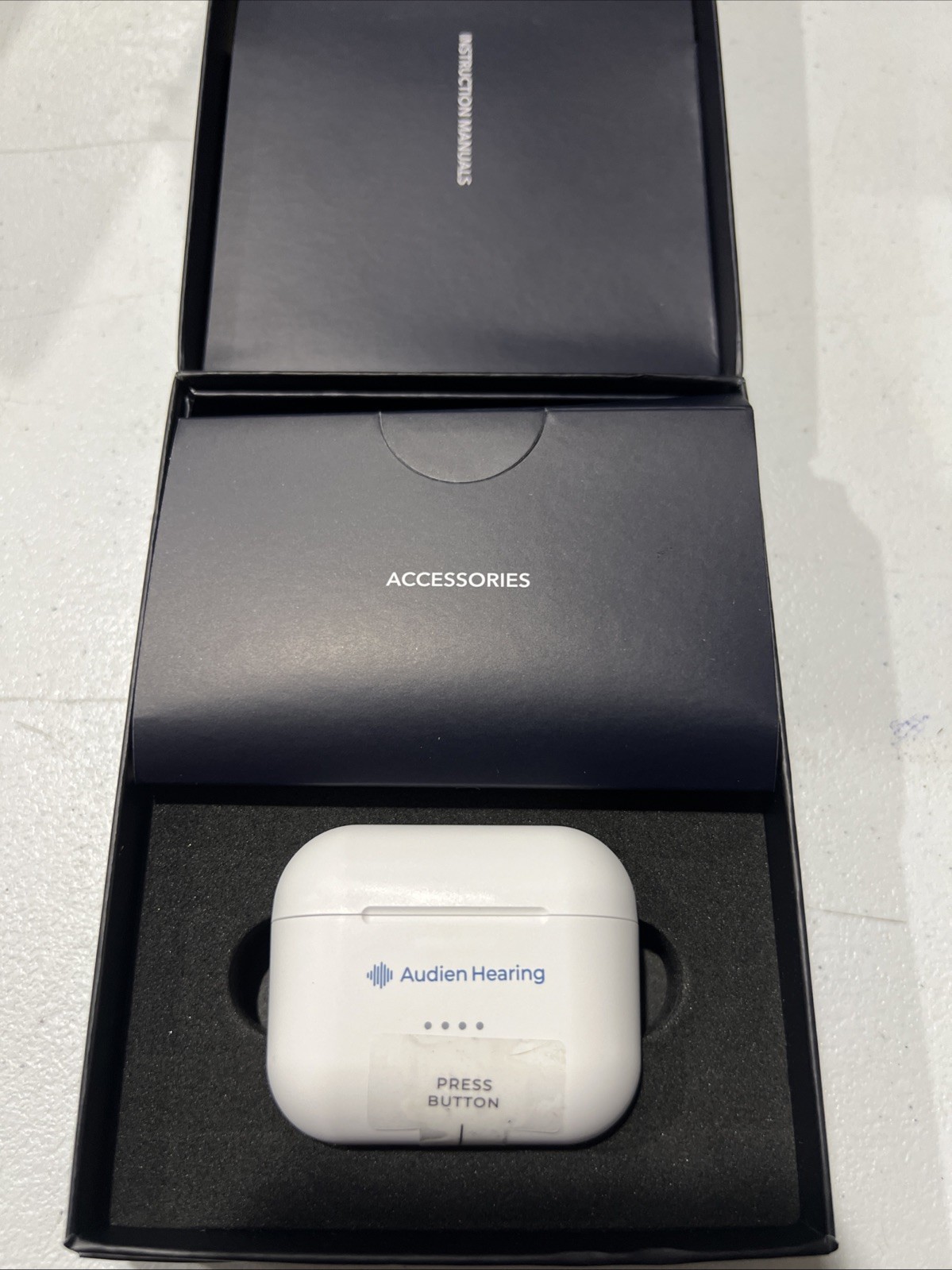 Audien ATOM PRO 2 Wireless Rechargeable OTC Hearing Aid Genuine Sealed