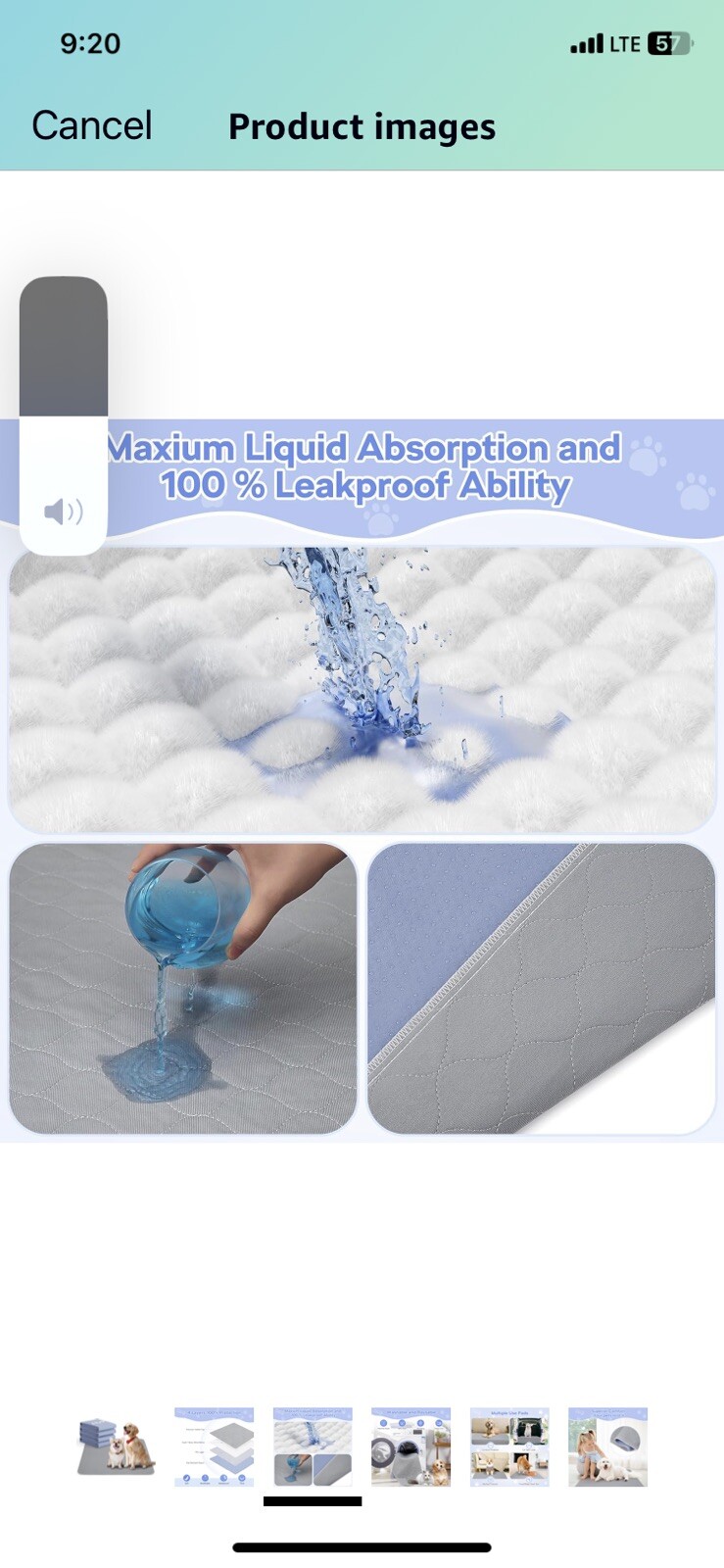 NEW 4 REUSABLE WASHABLE UNDERPADS 36×38 – INCONTINENCE BED PADS, PUPPY PADS