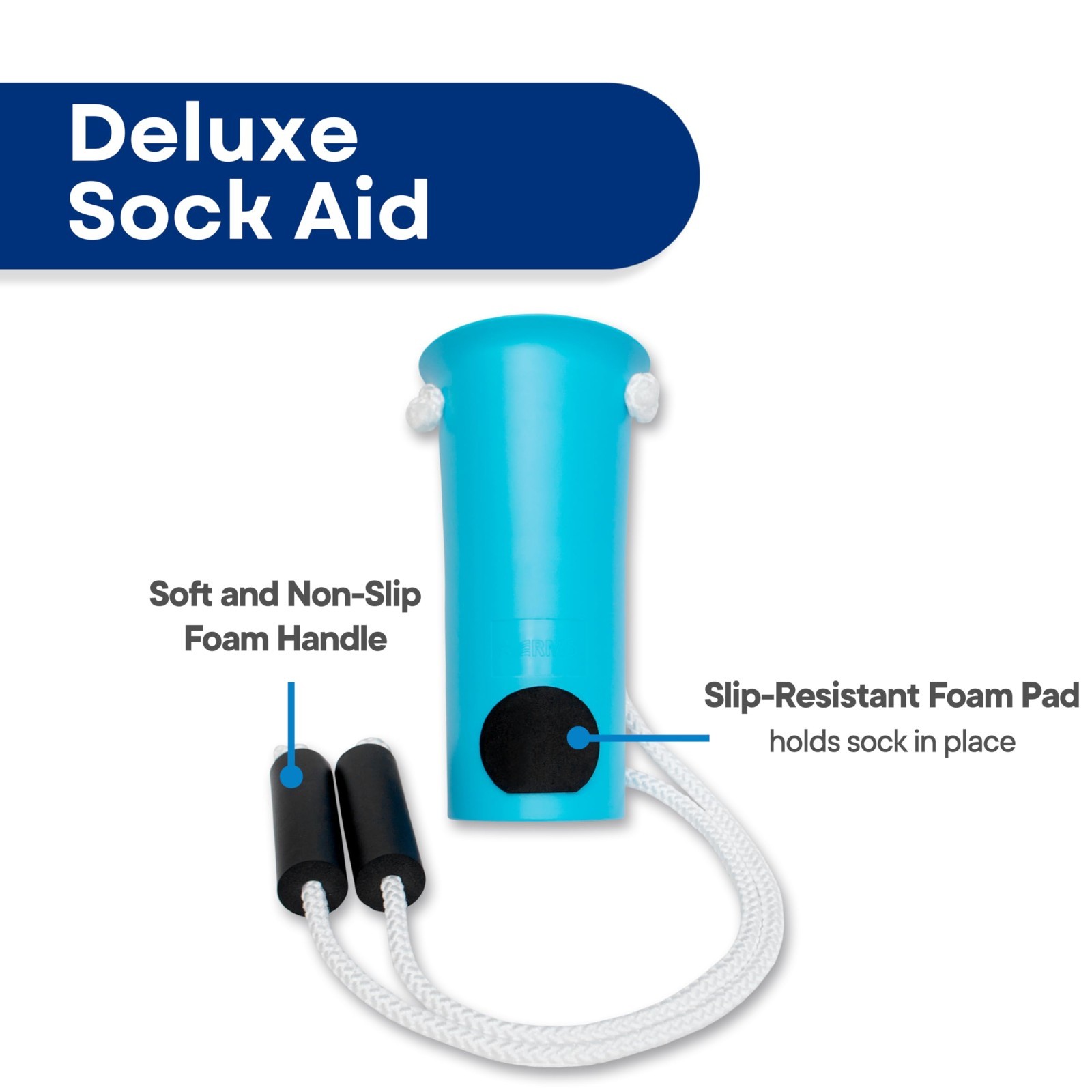 Sock Aid Kit – Easy On Easy Off Device for Socks & Stockings – Mobility Aid for
