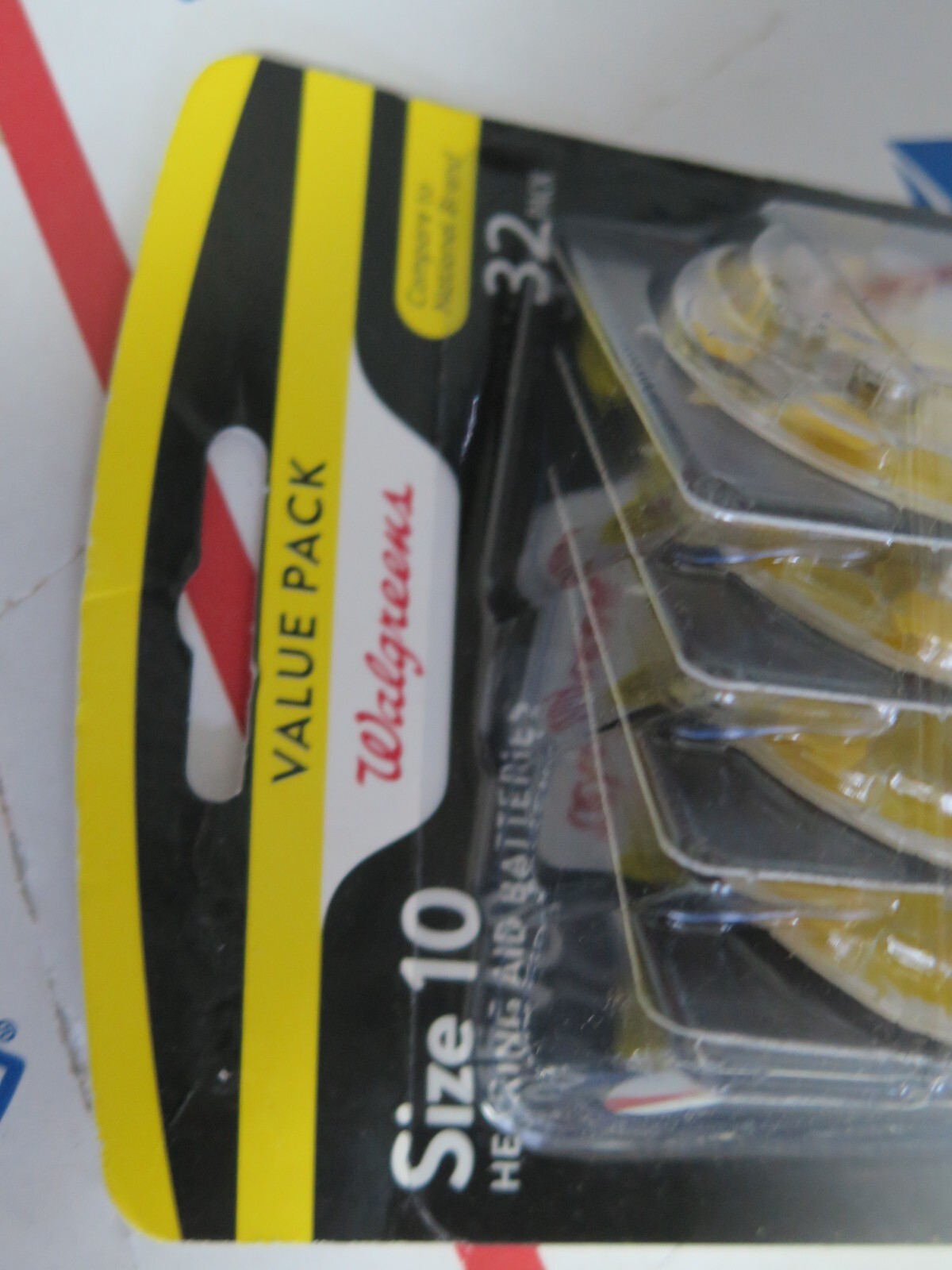 LOT 2 Walgreens Size 312 10 hearing aid batteries 32 pk X 2 NEW batteries 04/25