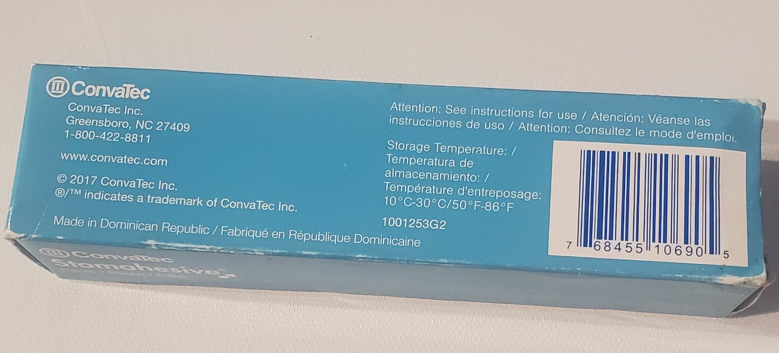 Convatec Stomahesive Protective Skin Barrier Paste Filler 2 oz #183910