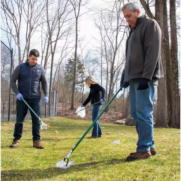 Unger 36 in. Nifty Nabber Trash Picker Grabber with Comfort Grip & Rubber Claws