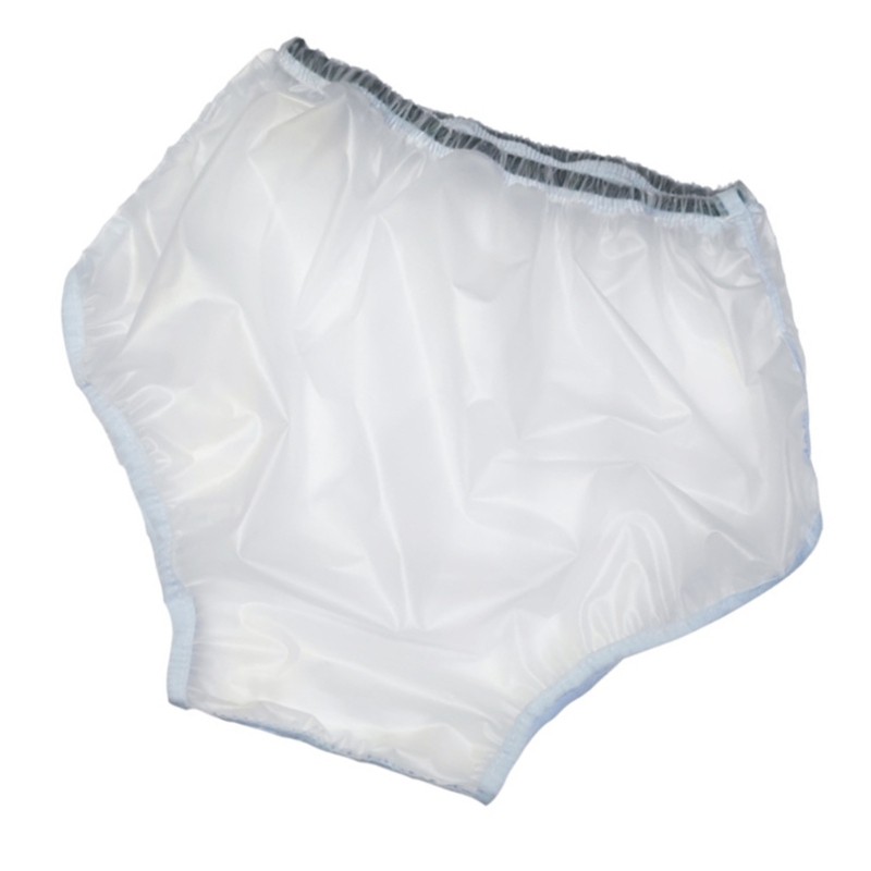 Shower Friendly Water Resistant Underpants with Tape Protective Plastic Pants