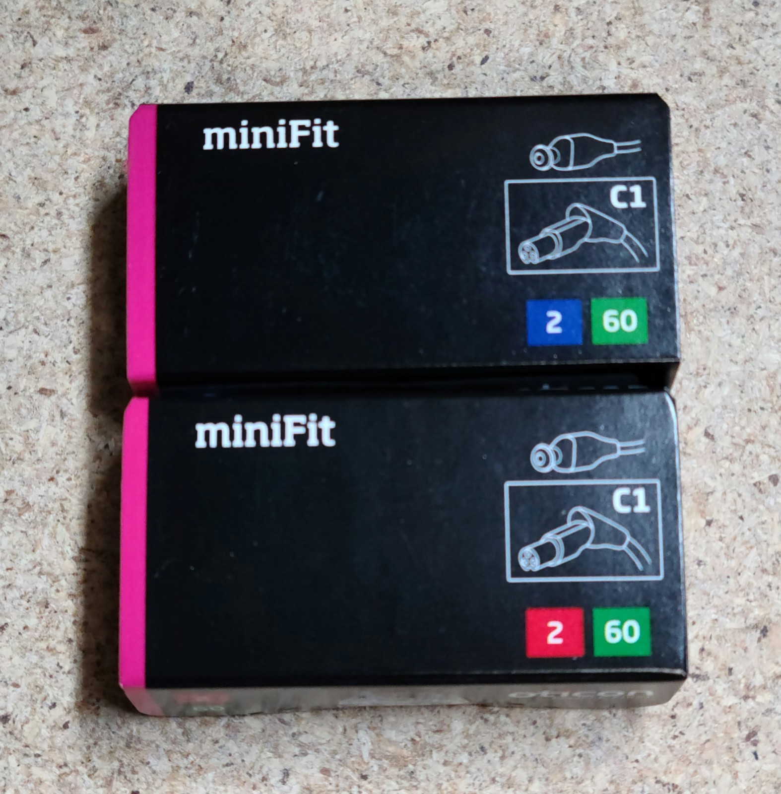 NEW! Set of Oticon miniFit C1 Speaker Unit Receivers Size 2- 60dB (right & left)