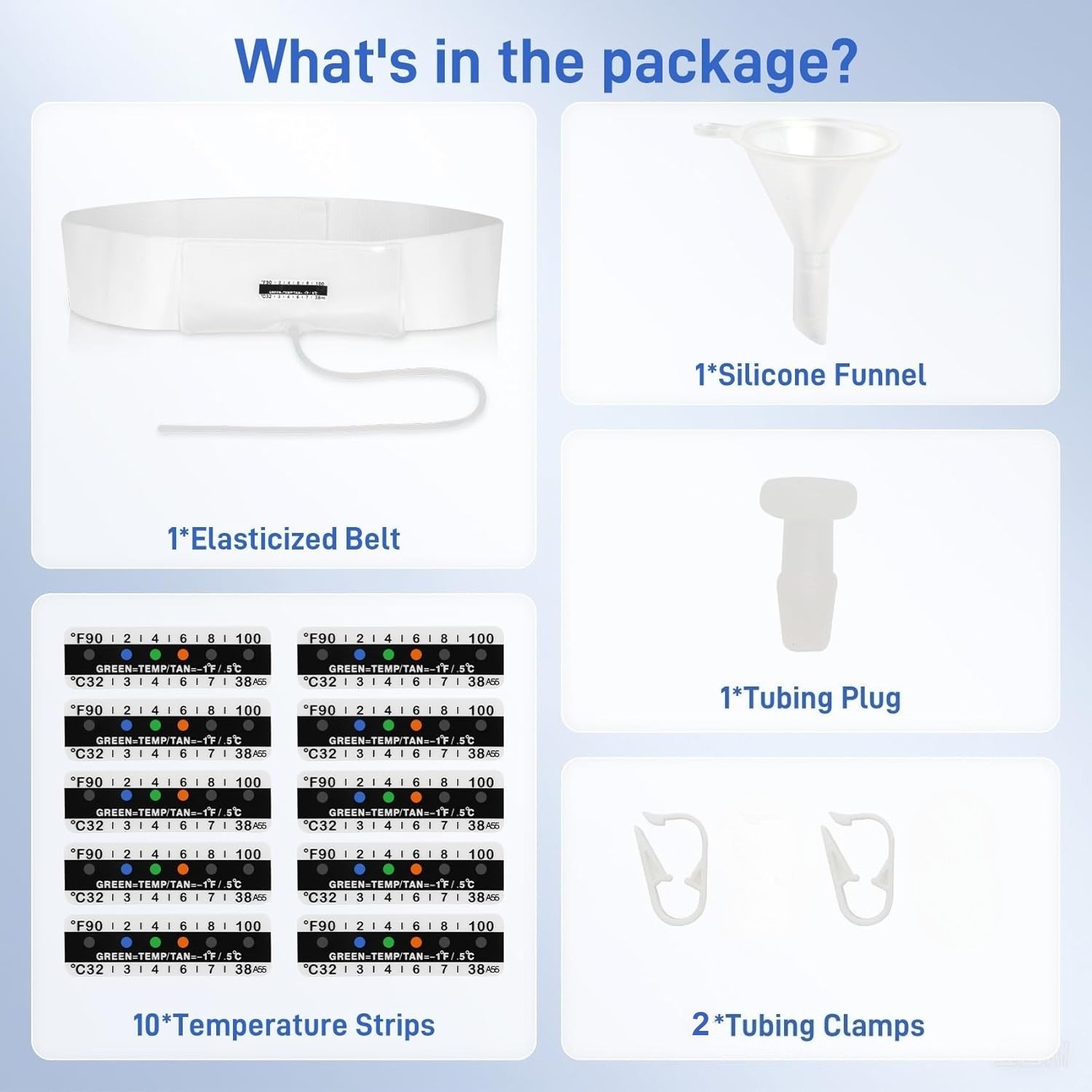 16Pcs Urine Test Complete Kit 2 to 4 oz Concealed Sample Bag Adjustable Belt