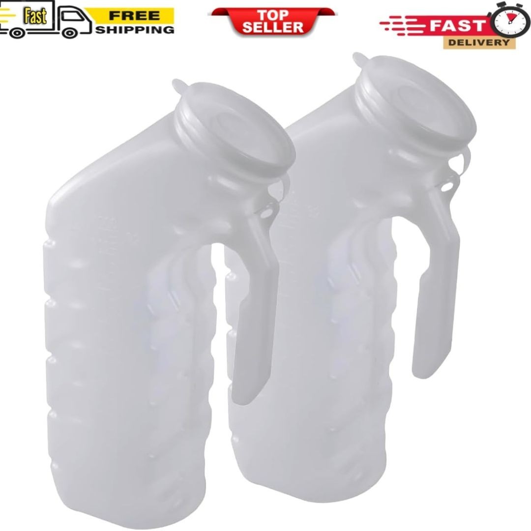 Urinals for Men Thick Firm Portable Urinal Urine Collection for Hospital Inco…