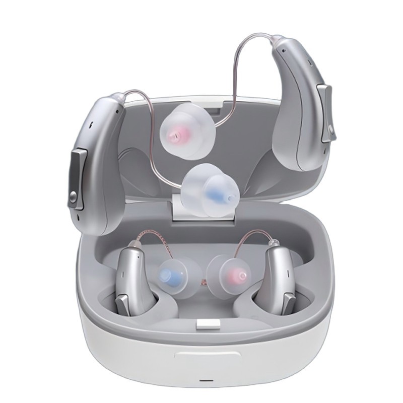 OTC Rechargeable Hearing Aids For Seniors With Noise Cancelling Digital US Chip