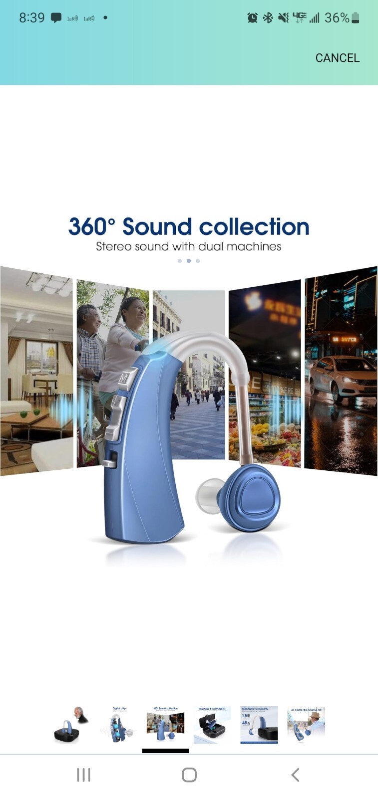 Britzgo Digital Hearing Amplifier BHA-1220