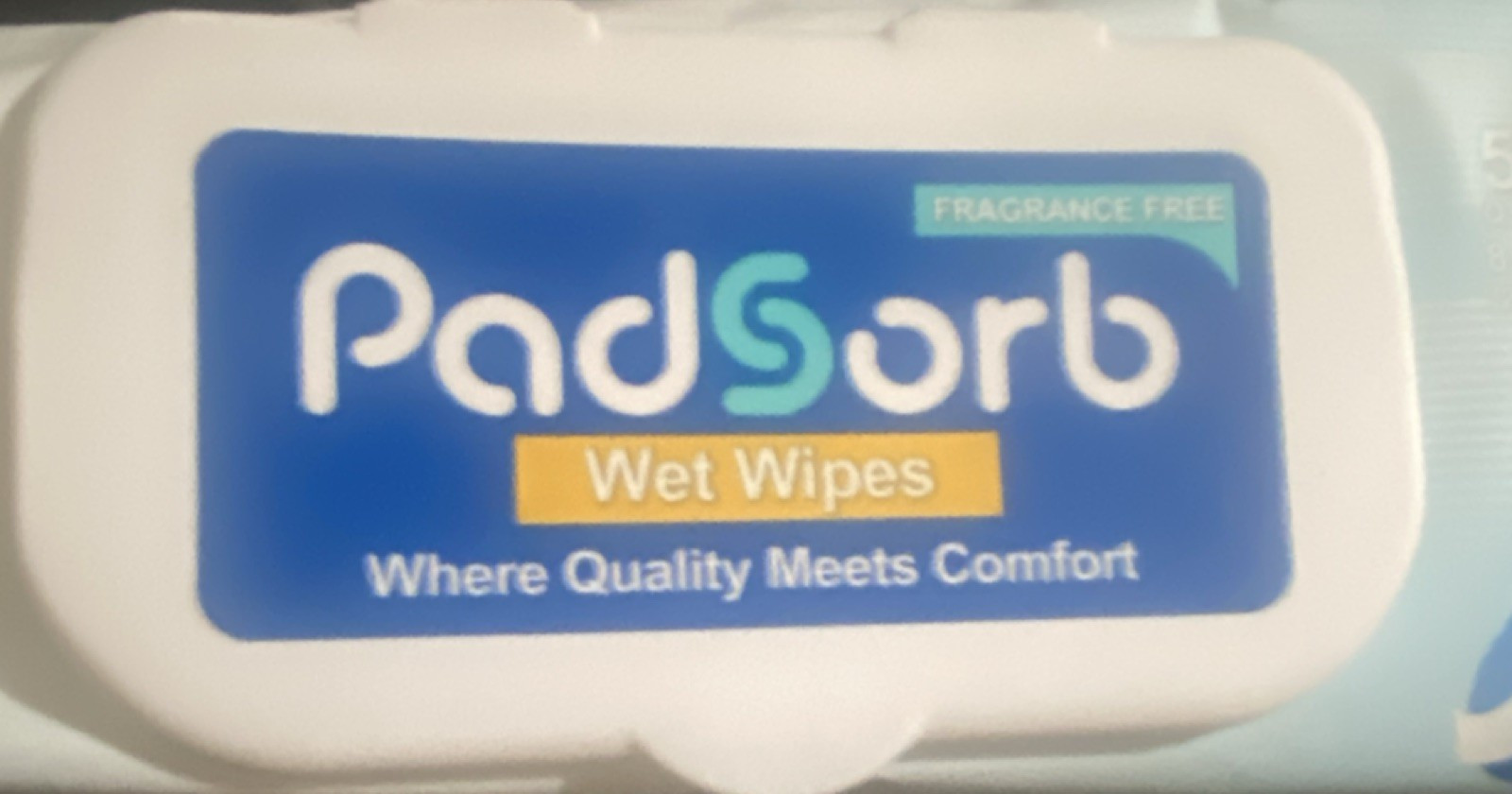 Padsorb Wet Wipes Fragrance Free 8×12 in Wipes 50 Count Pack 8 x 12 in