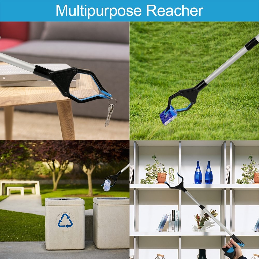 Grabber Reacher Tool, 32″ Grabbers for Elderly, Lightweight Extra Long Handy …