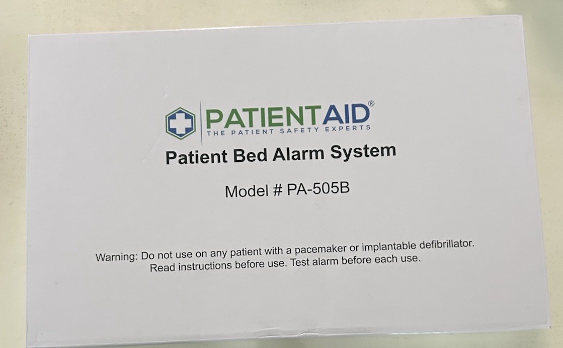 New In Box Patient Aid Bed Alarm Fall Prevention System Model# PA-505B