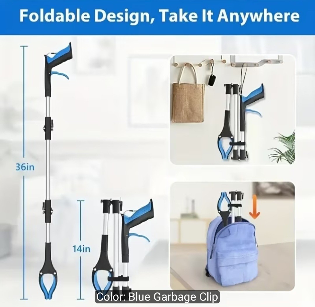 Saymeto BD16763 32 inch Foldable Grabber Reacher Tool