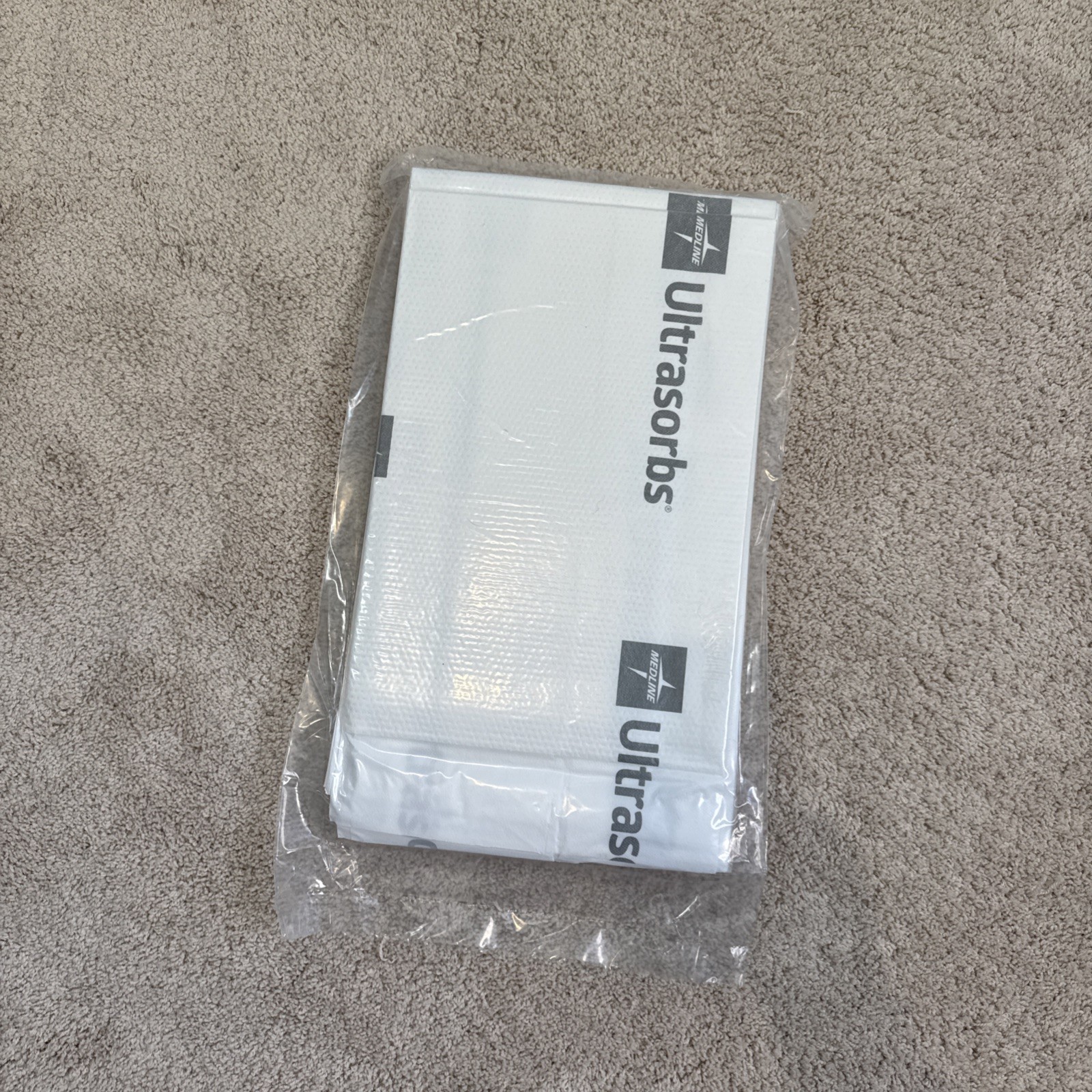 Medline Ultrasorbs Premium Underpads 30×35″ Disposable Extra Absorb, 5 Ct