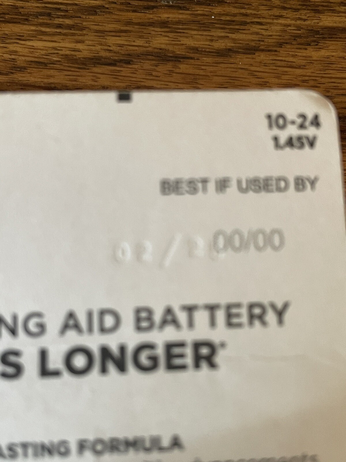 Rayovac 24 Pack Size 10 Yellow Hearing Aid Batteries Expires 2/2026