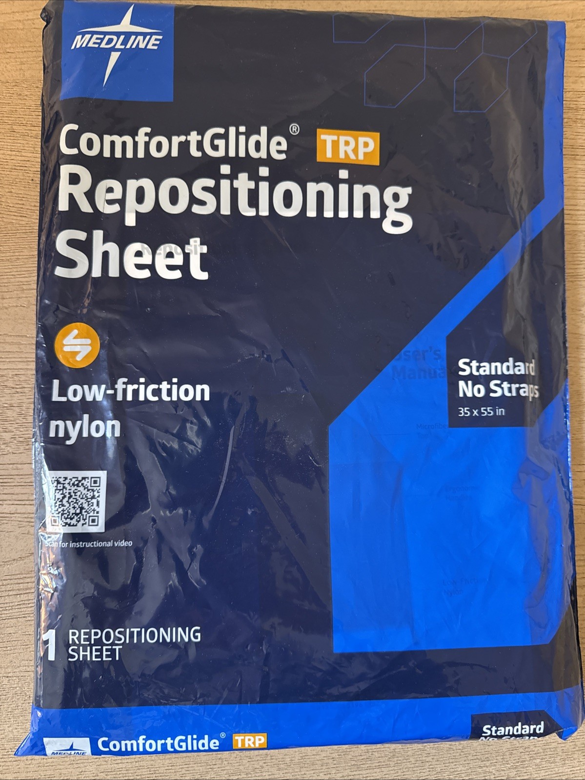 Medline Comfort Glide Repositioning Sheet 35″ x 55″ No Straps New In Bag