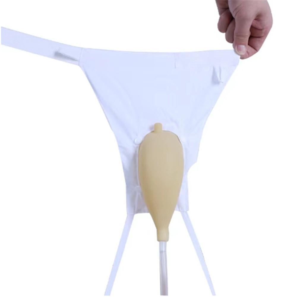 Reuseable Portable Urinal Bag Collector Health Care For Elderly Men Pee Holder
