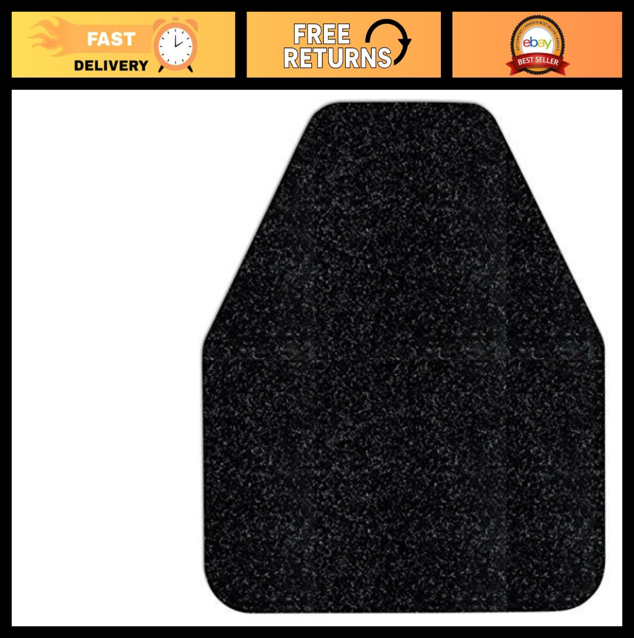 Disposable Urinal Mats – Odor Eliminating, 12 Pack, Anti-Slip, Easy Clean
