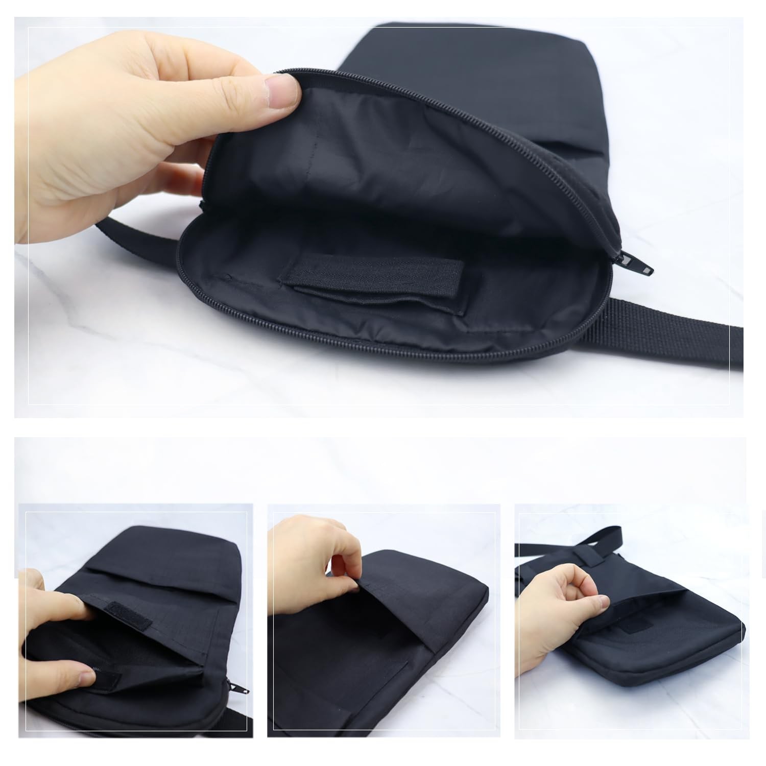Drainage Bag Cover with Tube Cover for Nephrostomy Outer Bag Holder