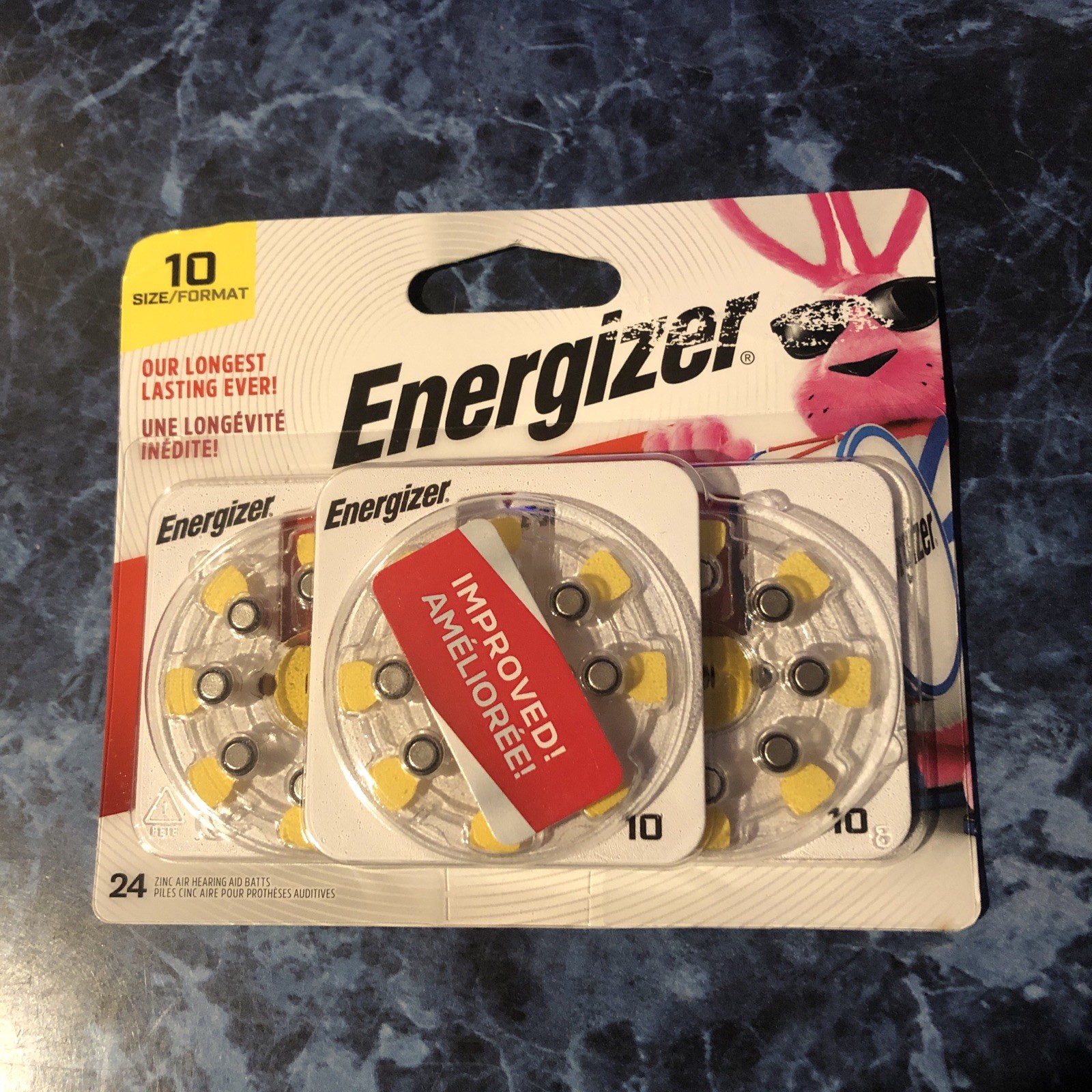 Energizer EZ Turn & Lock+PowerSeal Hearing Aid Batteries, 24-Pack Exp 01/2027