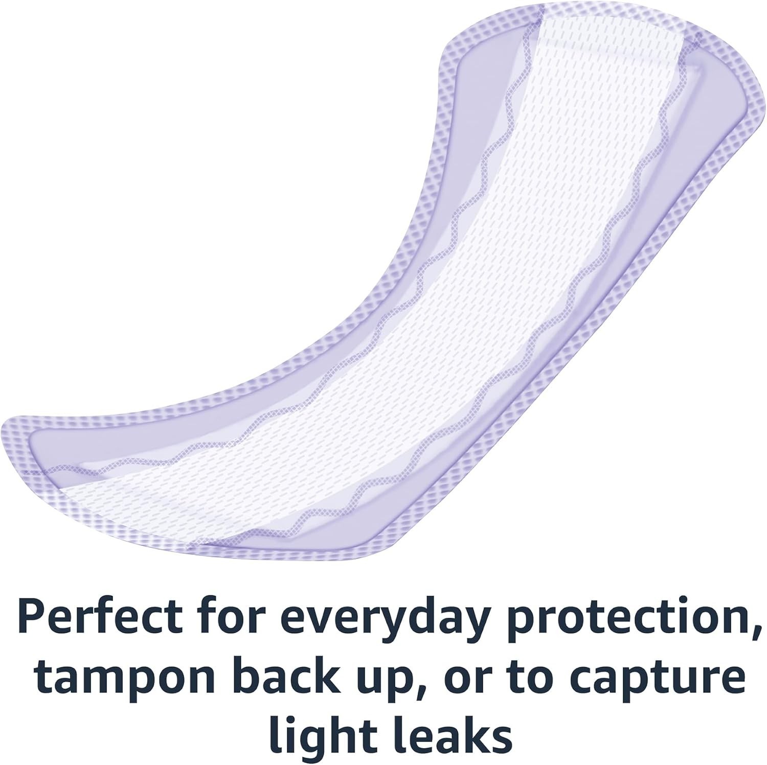 Amazon Basics Unscented Pantiliners, Extra Long, 272 Ct (Previously Solimo)