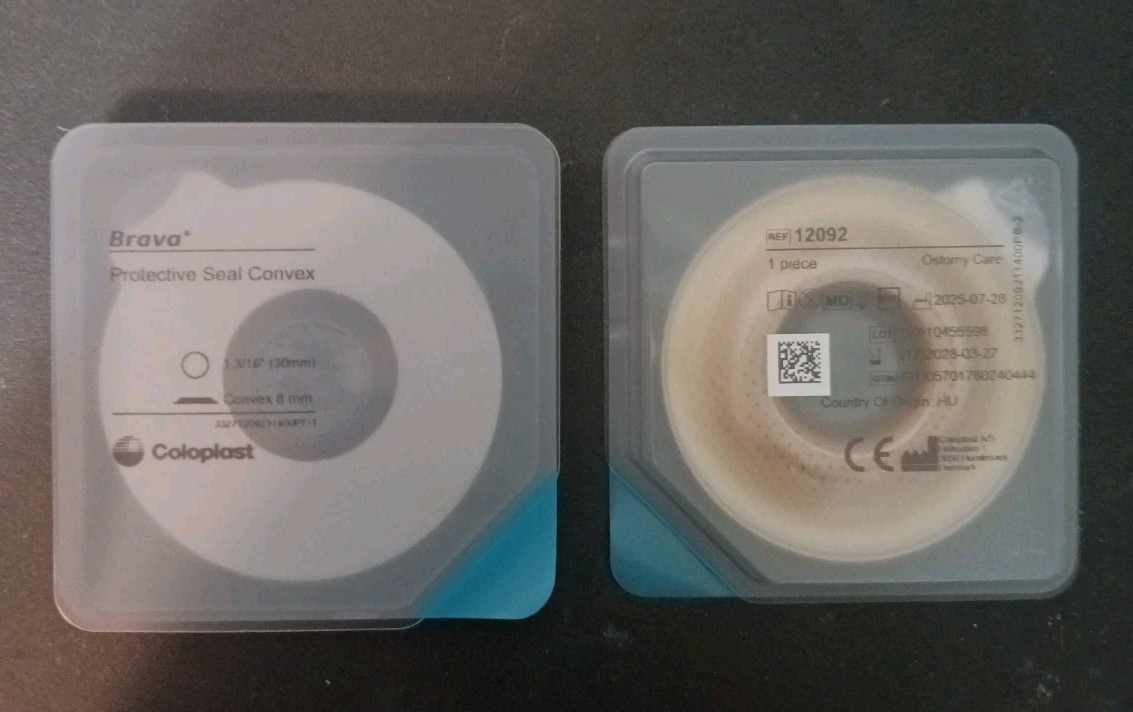 10 Coloplast 12092 Brava Protective Seal Convex Barrier 1-3/16