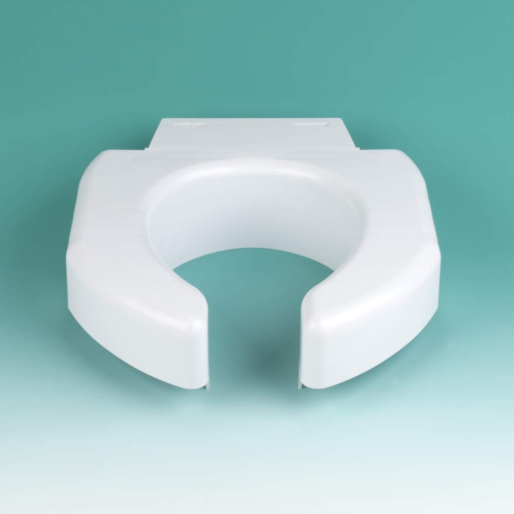 Sp Ableware 37228 Secure-Bolt 3 Elevated Toilet Seat Convertible Open/Closed