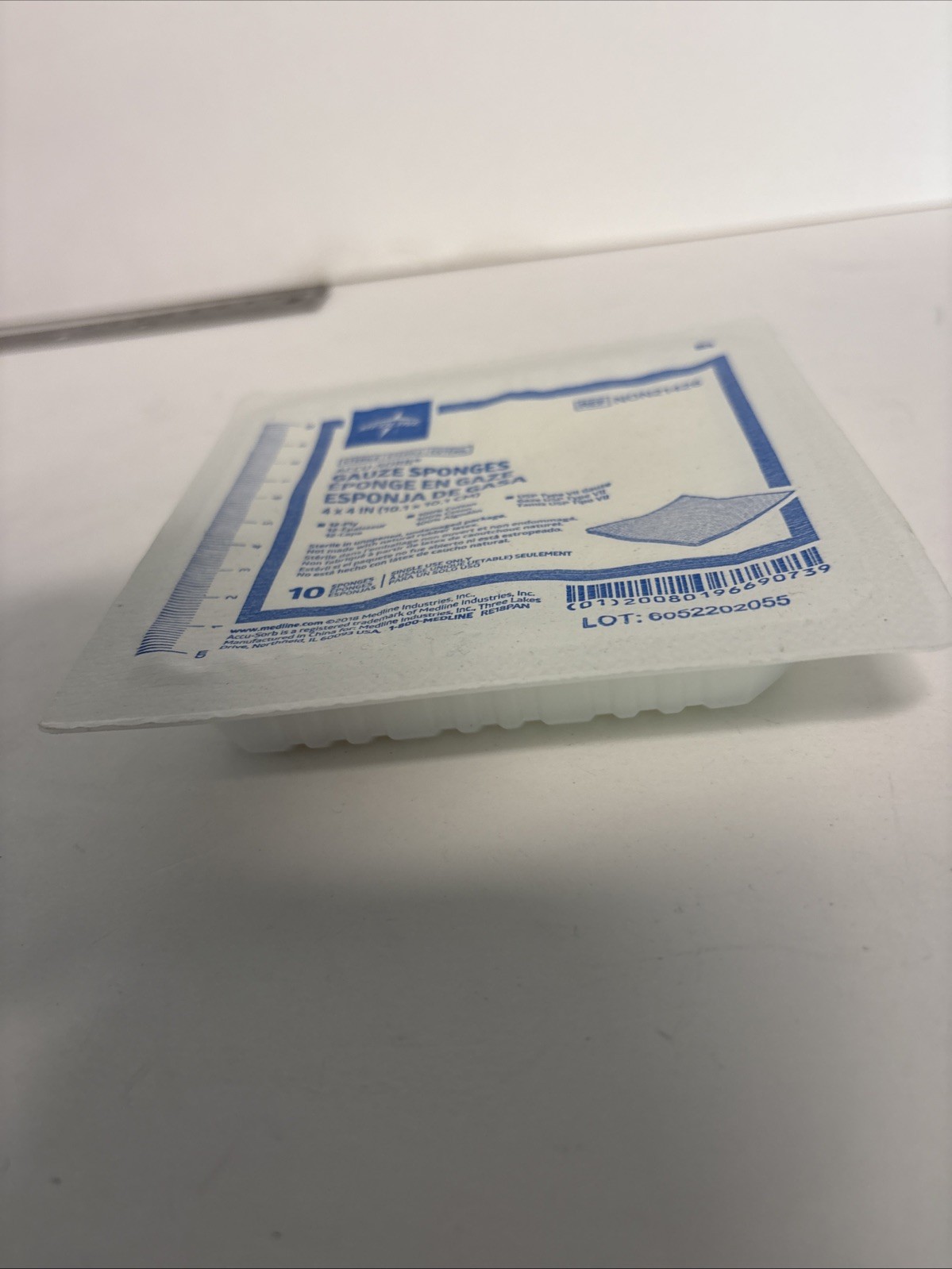 Medline Sterile 100% Cotton Woven Gauze Sponges