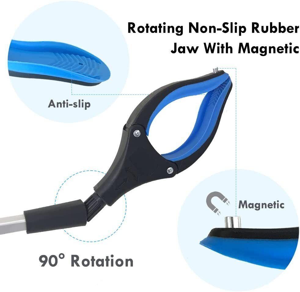 Industrial Grabber Tool Heavy Duty Pick Up Stick Hand Grip Reach Trash Picker US