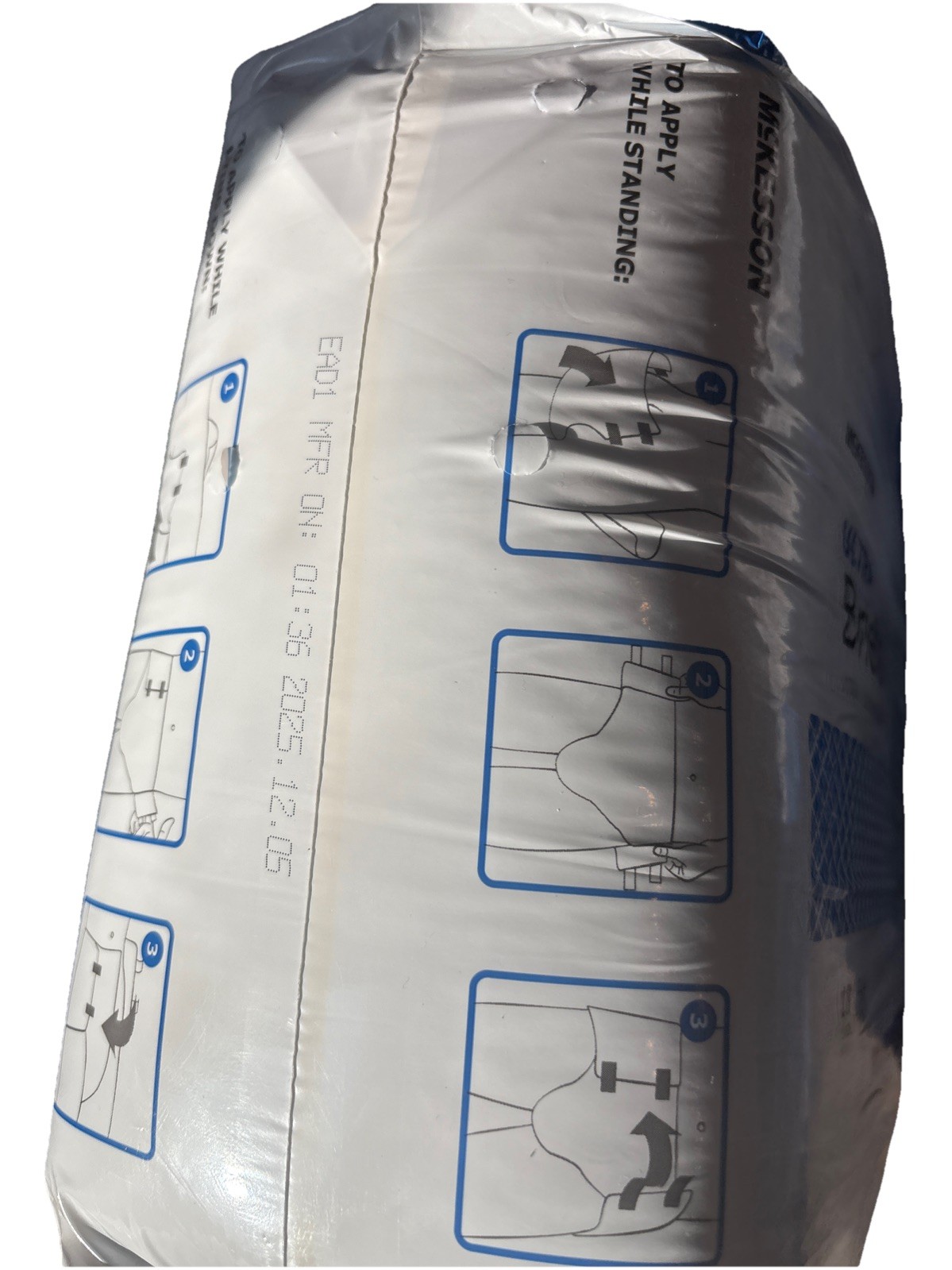 McKesson Ultra Adult Briefs Large 45-58” Heavy Absorbency 18 Count Sealed