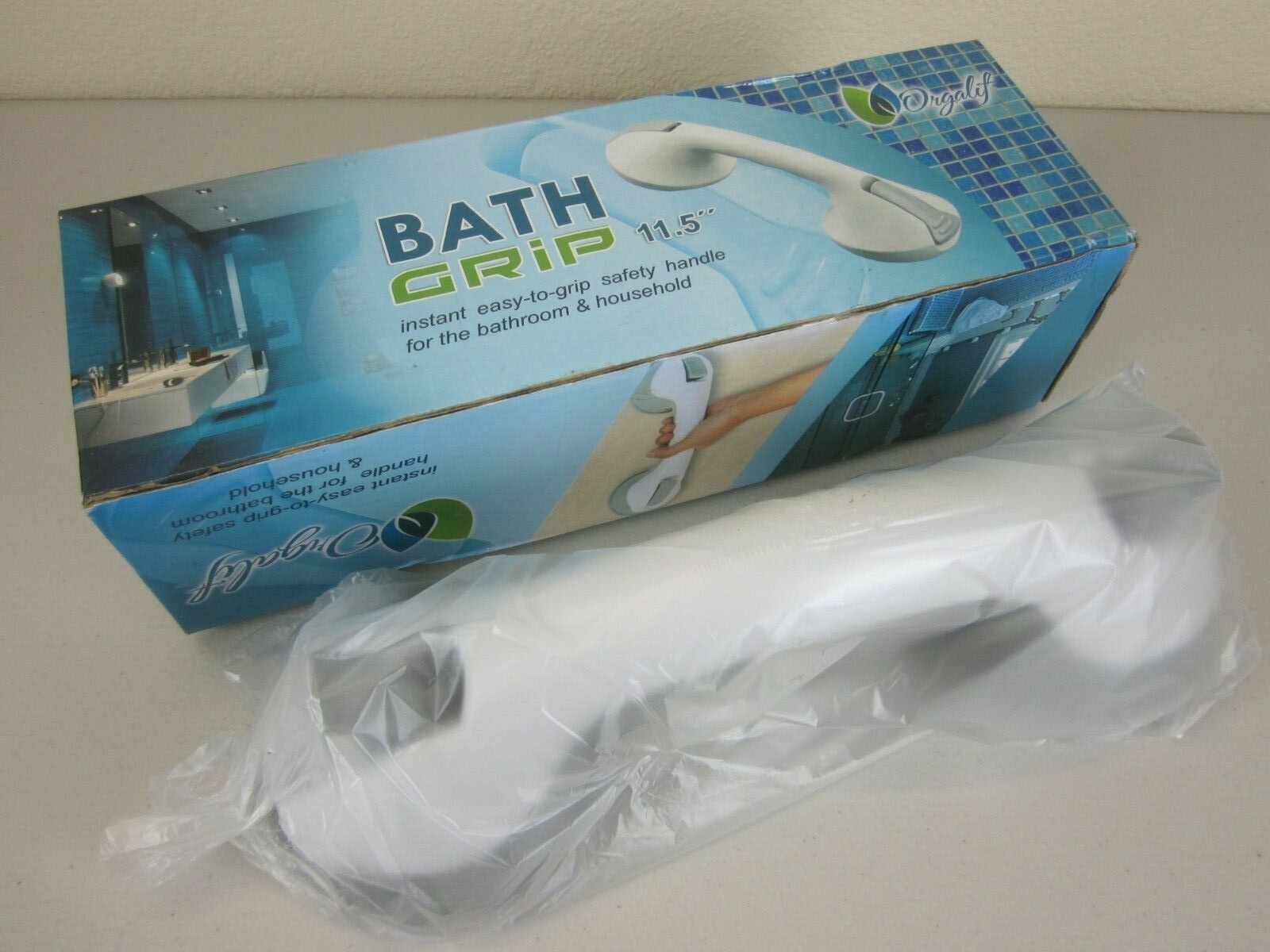 Orgalif 11.5″ Bath Grip Safety Handle Fof Bath & Household (Brand New)