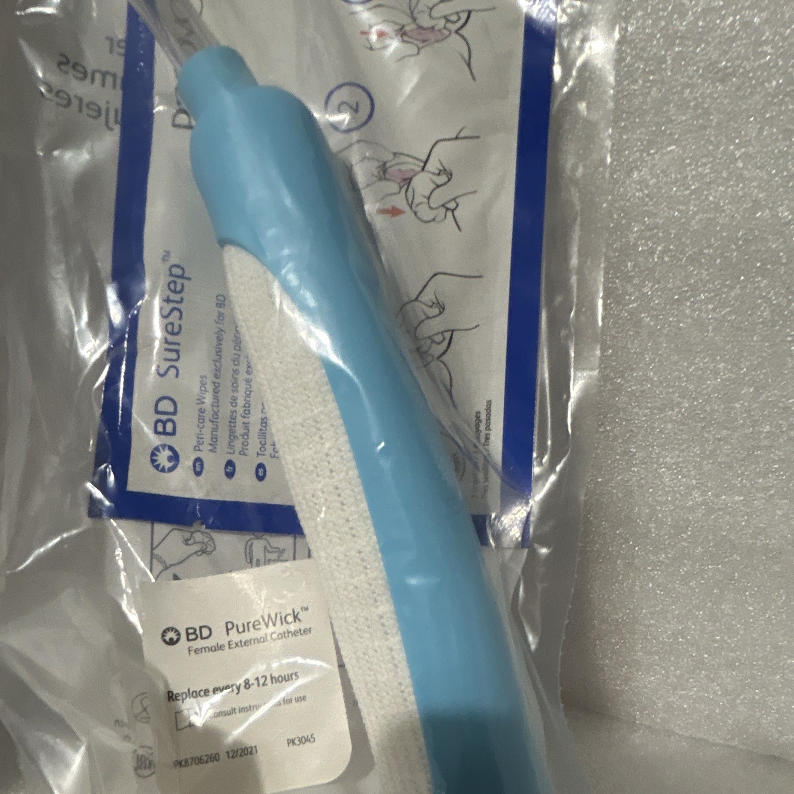 1 pcs BD PureWick Women’s External Catheter Kit Single Use