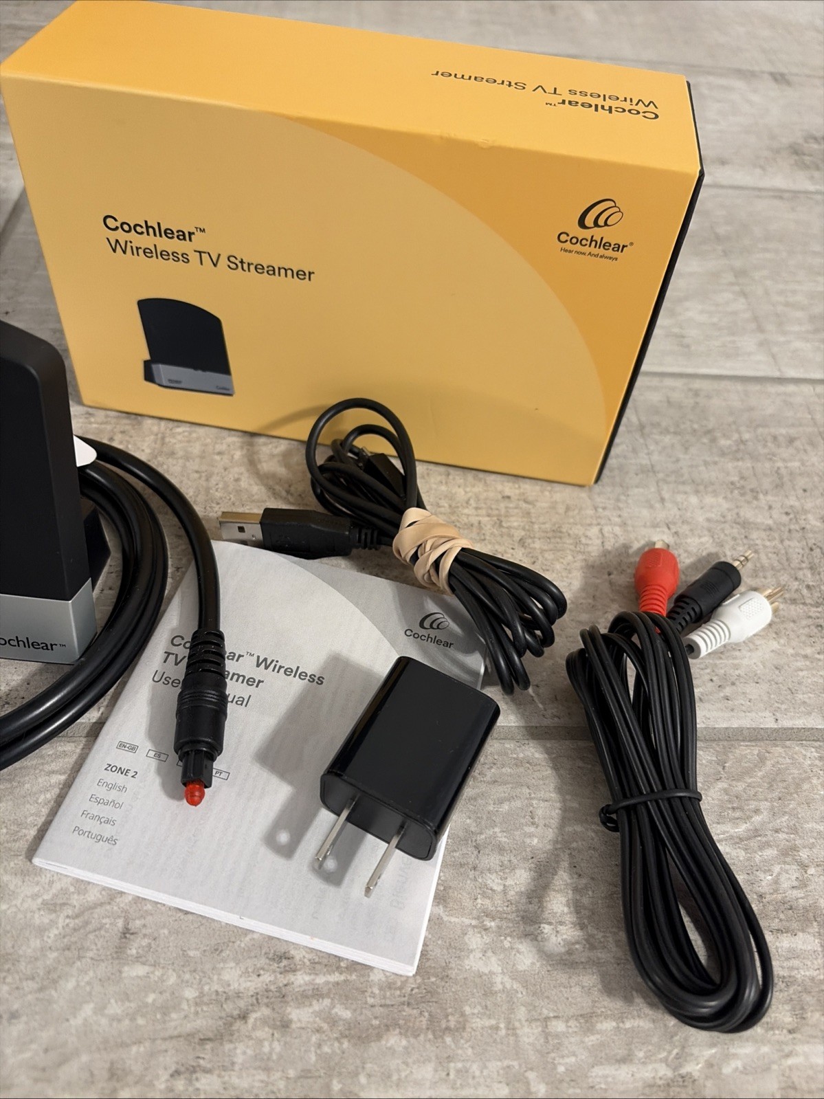 Cochlear Wireless TV Streamer 94761 Hearing Aid Accessory