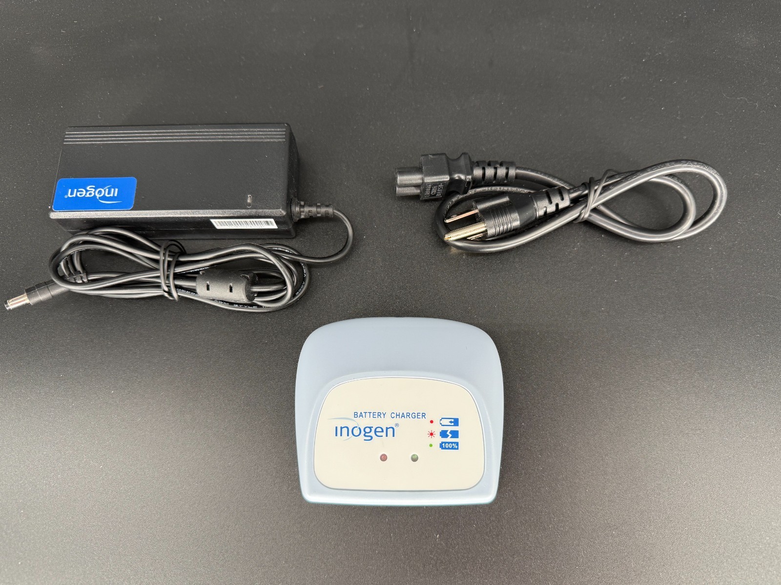 Inogen One G3 Battery Charger BA-303 BA303 w/ AC Adapter Power Cord Used