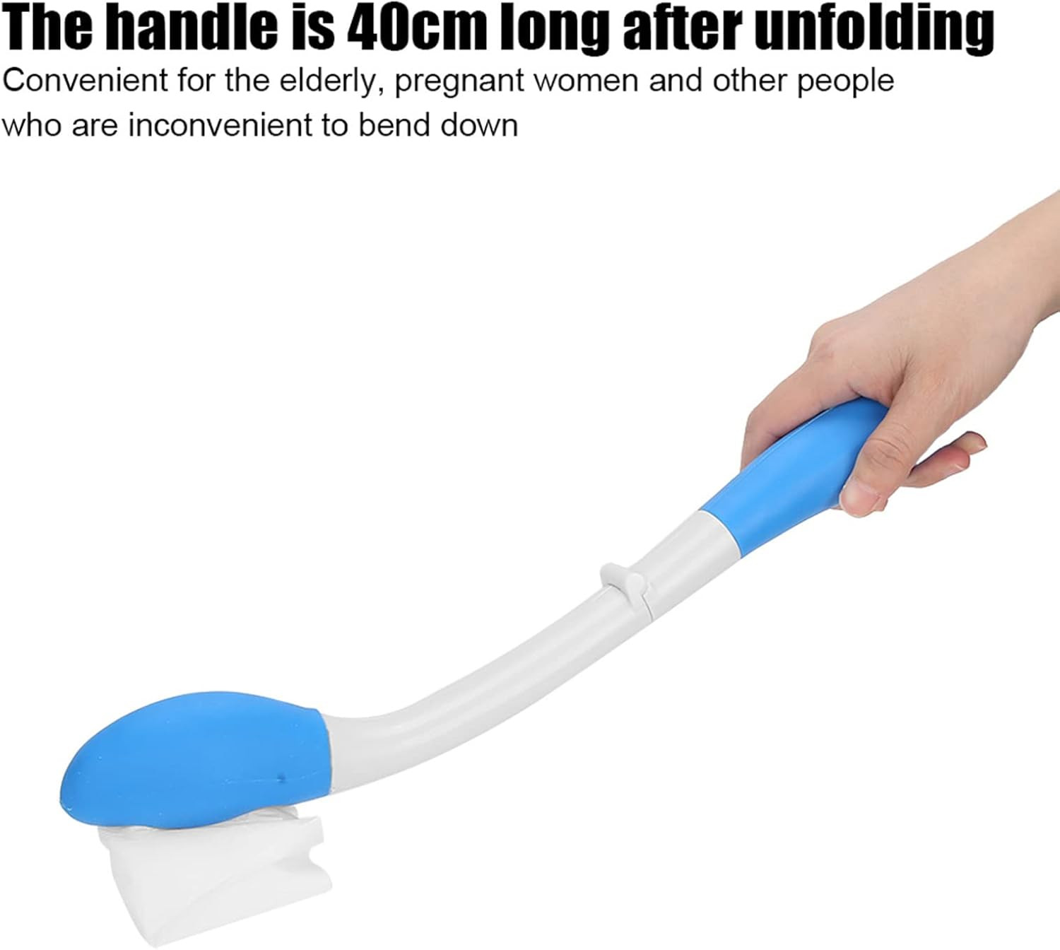 Toilet Aid Wiper, Toilet Tissue Aids Long Handle Reach Comfort Bottom Wiper Self
