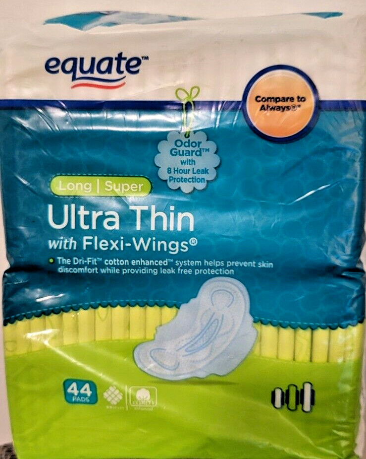 LOT of 3 packs of PADS – (2) Stayfree, 32ct + (1) Equate, 44ct (see description)