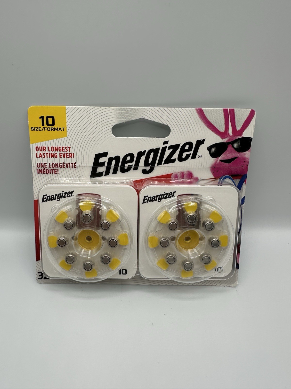 Energizer Size 10 Hearing Aid Batteries – Expires 04/27 – AZ10DP-32 – New