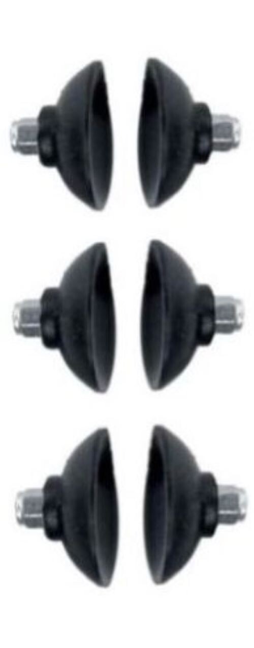 Replacement Cups, EZ Reacher Accessory Tips, Rubber With Locknuts, Outdoor Use