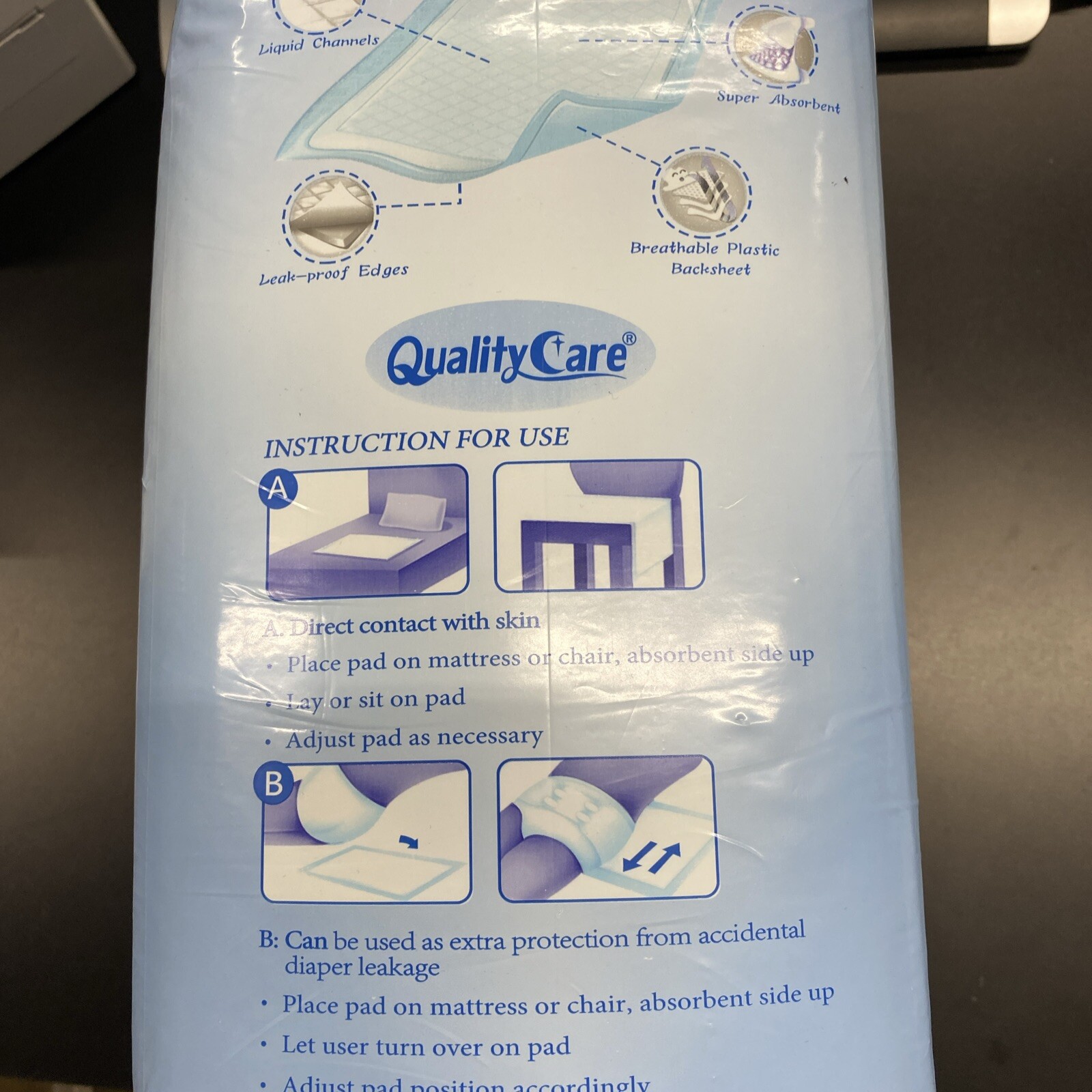 Quality Care Premium Disposable Underpads – 23 X 36 50 Count