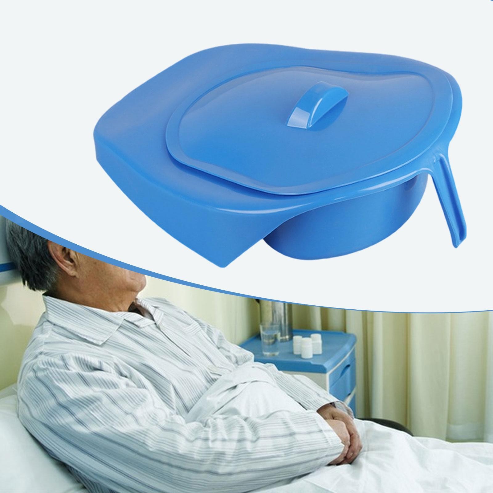 Bedpan for Elderly Pee Container Reusable Easy to Clean Household Comfortable