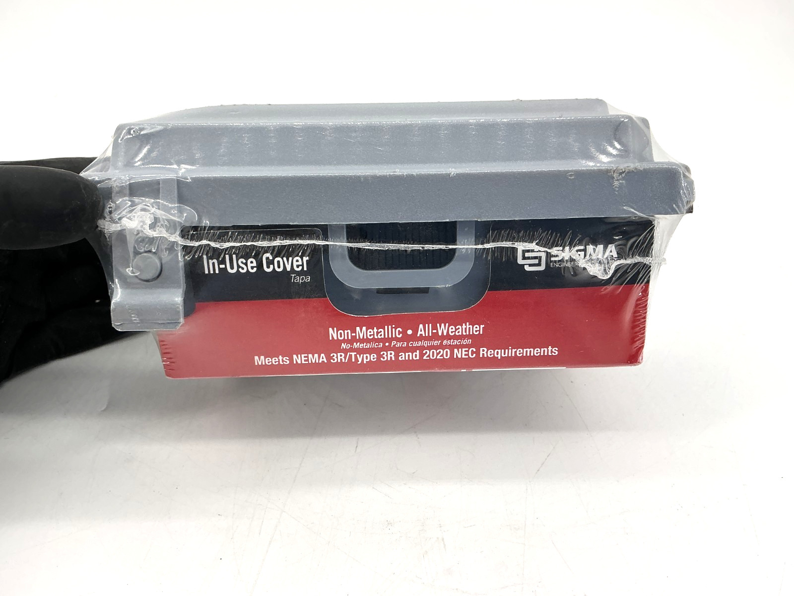 Lot of 3 New Sigma 14414 Universal In-Use Cover Weatherproof Depth: 2-1/4″ Gray