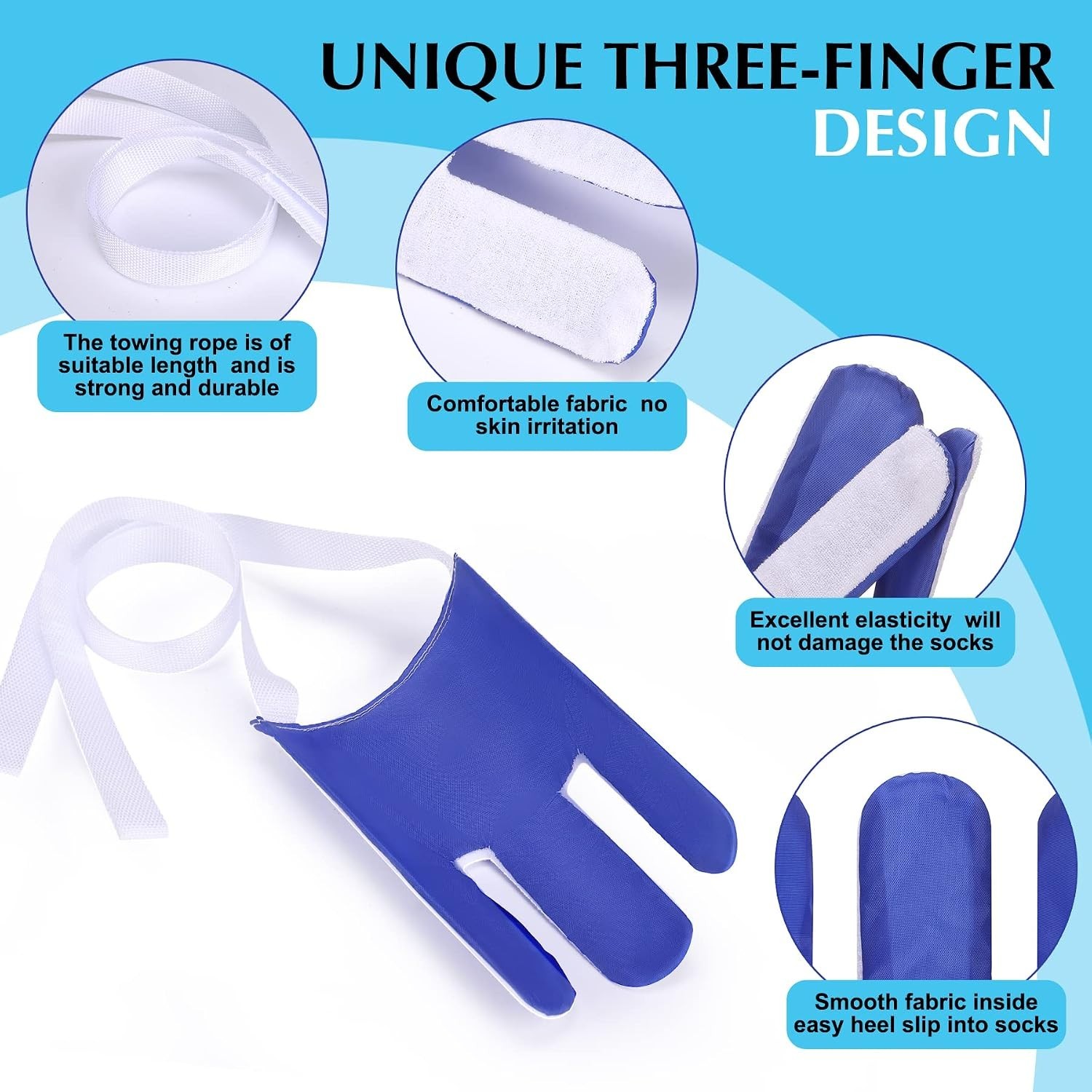 Lightweight Sock Aid Device for Easy Sock Wearing – Ideal for Pregnant & Elderly