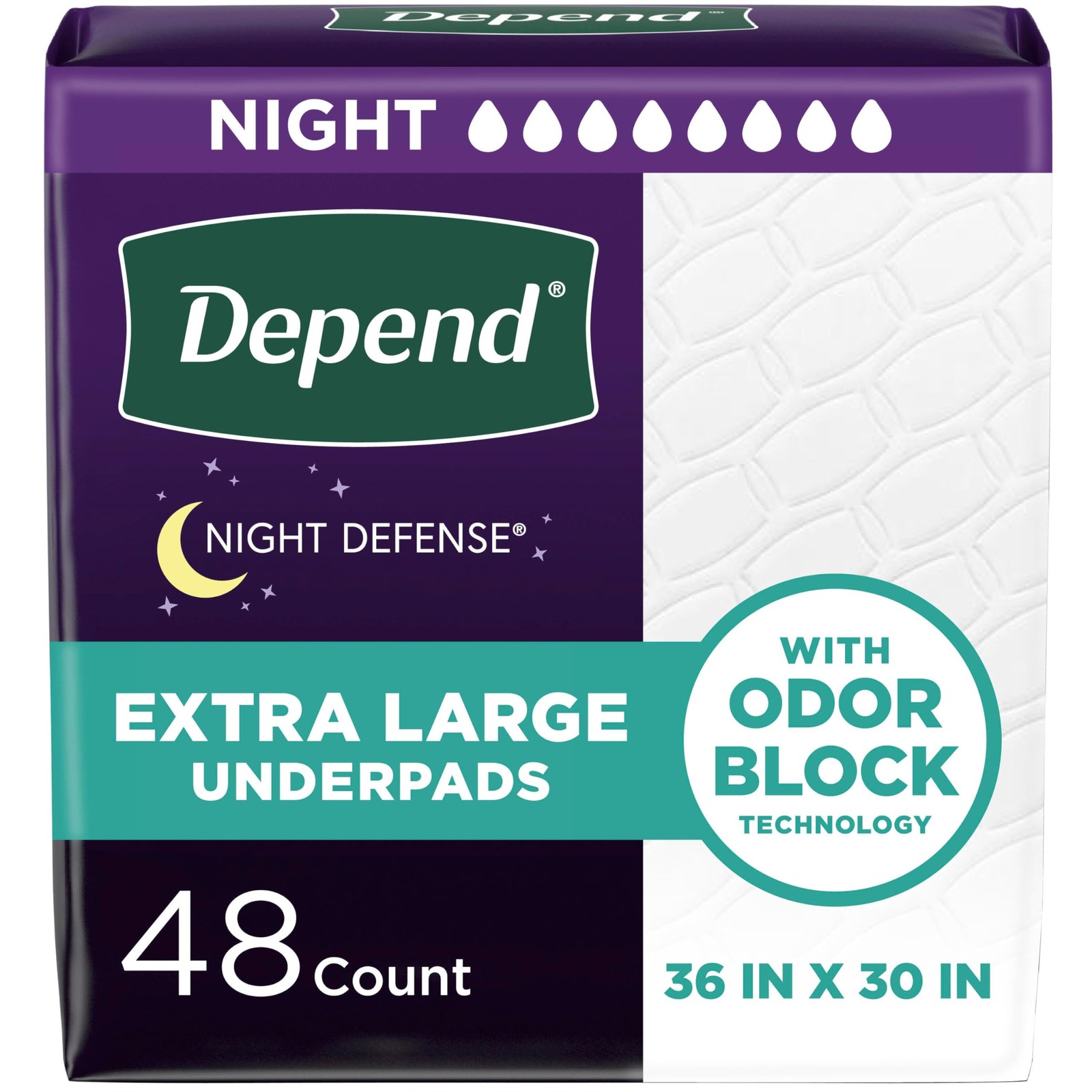Underpads XL, Disposable Incontinence Bed Pads for Adults, Slip Resistant, 36 x