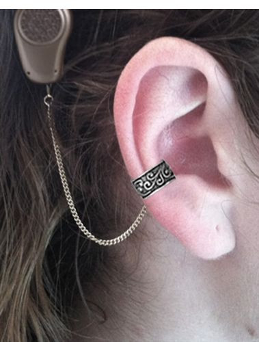 Celtic Ear Cuff HearClip – Safety Line for Oticon Ponto 4/5/5 Mini BAHA